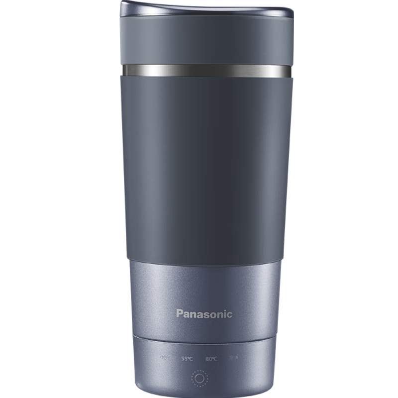 松下（Panasonic）电水壶 烧水壶便携式家用旅行恒温防烫烧水杯 随行冲奶泡茶办公室养生保温杯 K501A蓝色