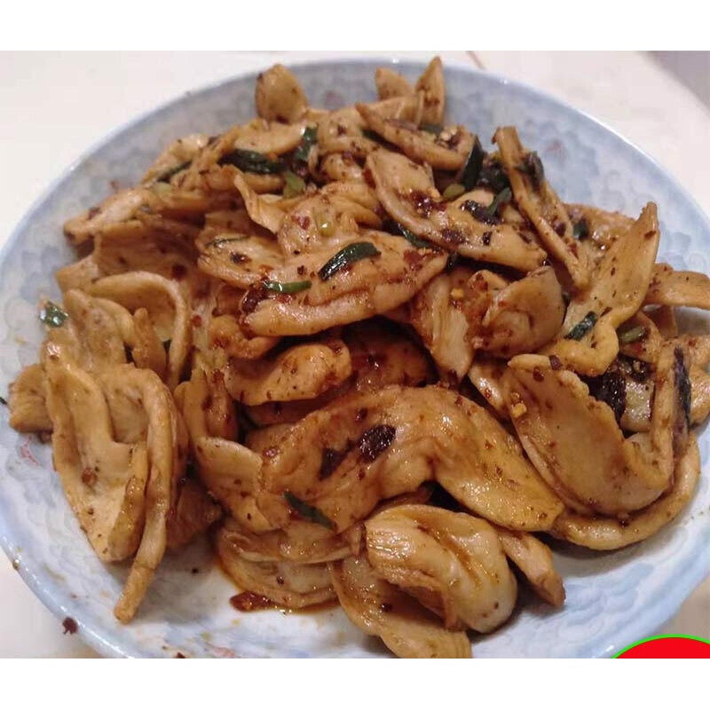 虎钢馋贵州特产素鸡翅豆腐皮干货手工豆制品人造素肉腐竹油豆皮凉拌 2斤