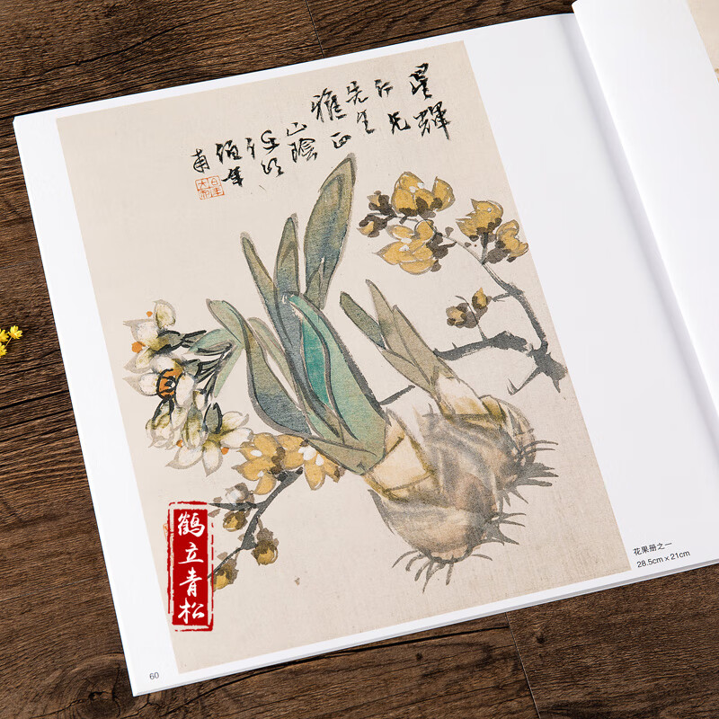 中国画大师经典系列丛书 任伯年写意花鸟画集 小品绘画中国画作品集