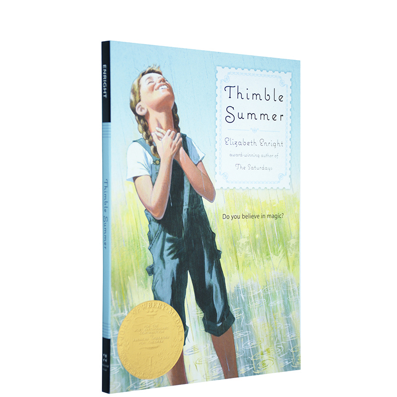 【中商原版】纽伯瑞:银顶针的夏天 英文原版  thimble summer 暑期