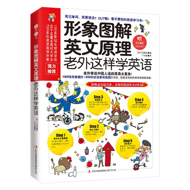 形象图解英文原理(附光盘老外这样学英语)