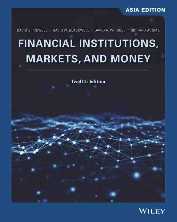 预售 按需印刷 financial institutions 12e asia edition