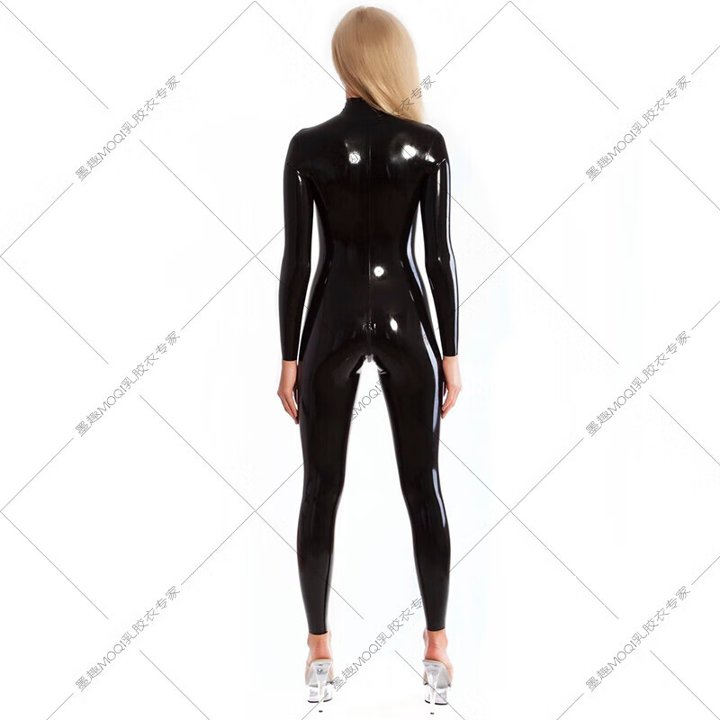 胶衣连体束缚 乳胶衣cos全包男女紧身衣乳胶衣伪娘连体3d假乳剪裁束缚