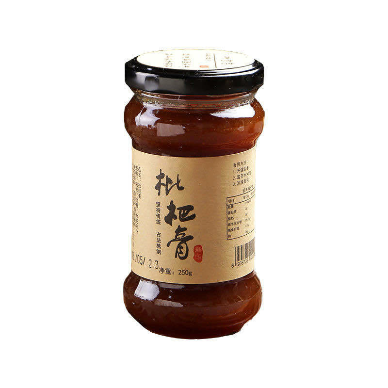 云霄枇杷膏 传统工艺古法熬制 儿童孕妇宝宝吃的批把膏 250g*1瓶装
