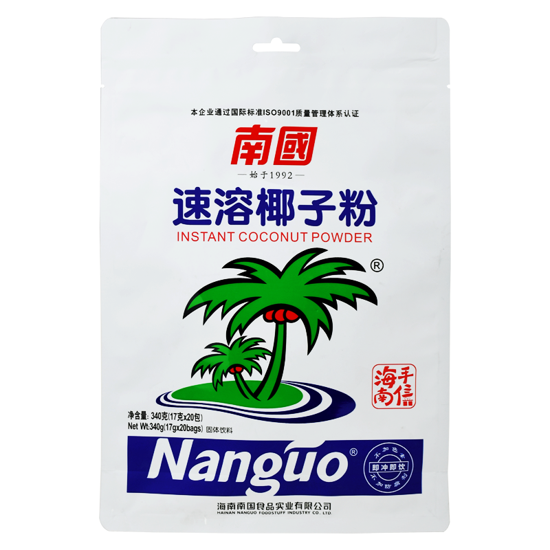 Nanguo 南国 速溶椰子粉 固体饮料 340g