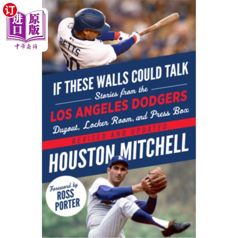 海外直订if these walls could talk: los angeles dodgers: stories