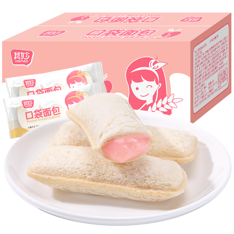 想品尝细腻香甜的口感？点击购买其妙白桃味乳酸菌面包！|饼干蛋糕怎么查询历史价格