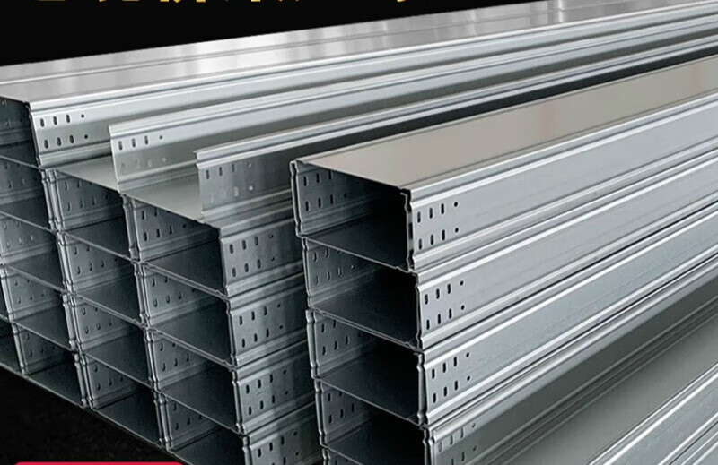 钢制镀锌喷塑防火大跨距线槽6米400 200 100厂房电缆桥架300 150