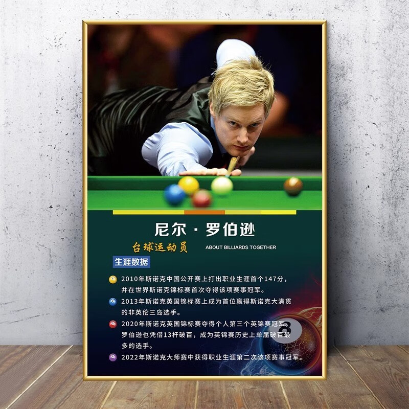 21-尼尔-罗伯逊 40*60cm(雪弗板 金色pvc边)3张起