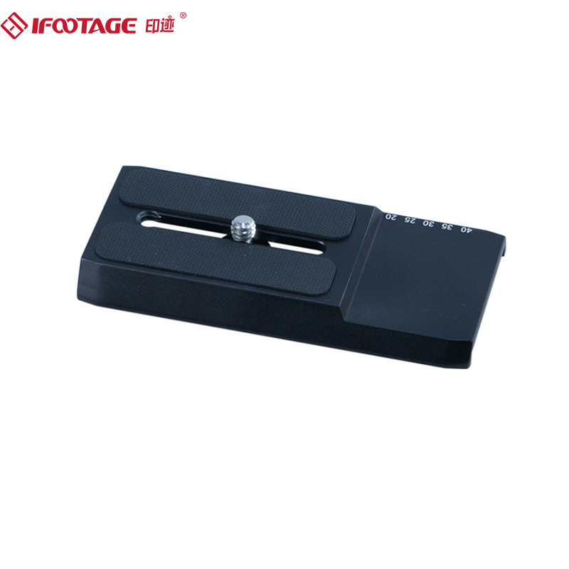 印迹（IFOOTAGE） K5云台配件 适用于K5云台 佳能索尼Gopro尼康 快装板（1块,K5/K5S/Mini小滑轨通用