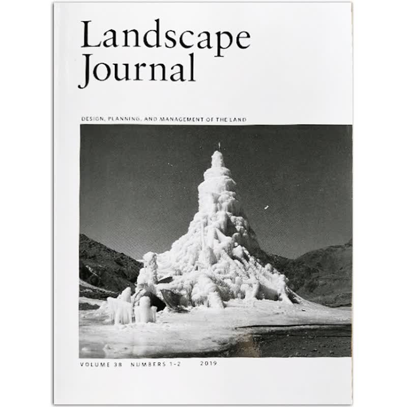 【单期可选】Landscape Journal vol.37 2018/19/20年 美国景观设计杂 2019年1月刊