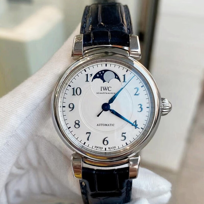 【二手95新】万国女表达文西系列自动机械36mm月相iw459306瑞士奢侈品