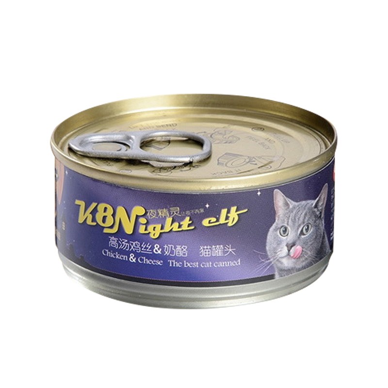 麻瓜成年猫猫粮牛肉味1.5kg/10kg增肥发腮英短美短室内猫 鸡肉奶酪猫罐头80G