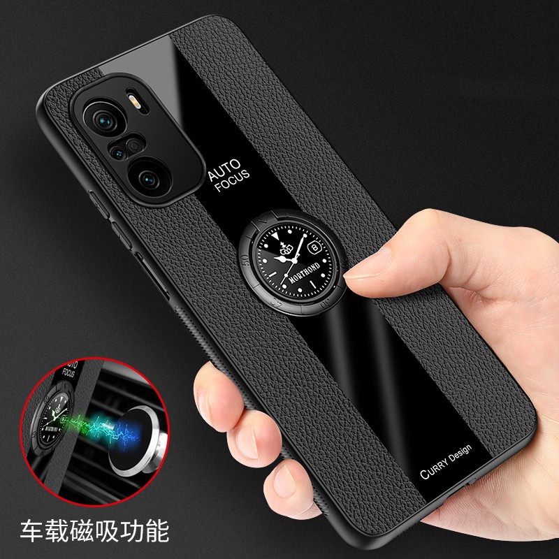 雷墨尔 适用红米k40手机壳redmi小米k40保护套redmik40磁吸带支架全包