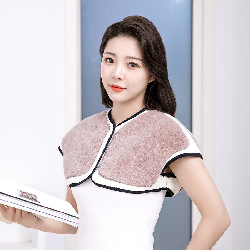 女士加厚披肩护肩保暖肩周炎颈椎坎肩睡觉专用老年人肩膀酸痛神器