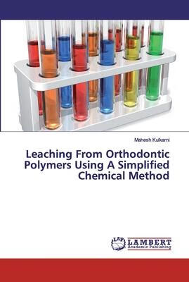 预订leaching from orthodontic polymers using a simpl