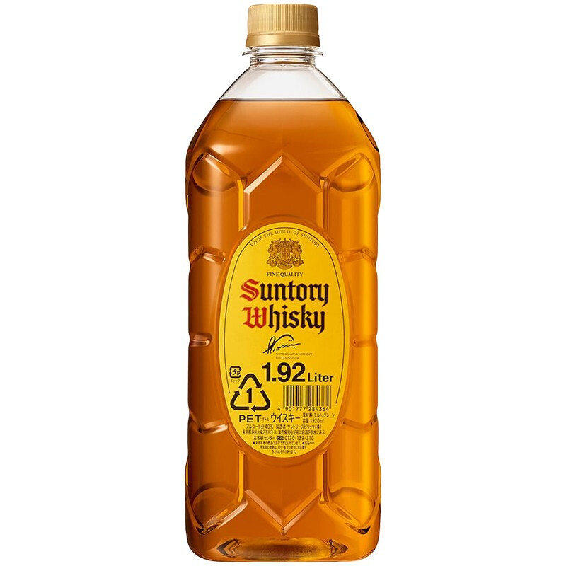三得利(suntory)日本直采 洋酒威士忌角瓶调配调和嗨棒可乐桶威士忌1.