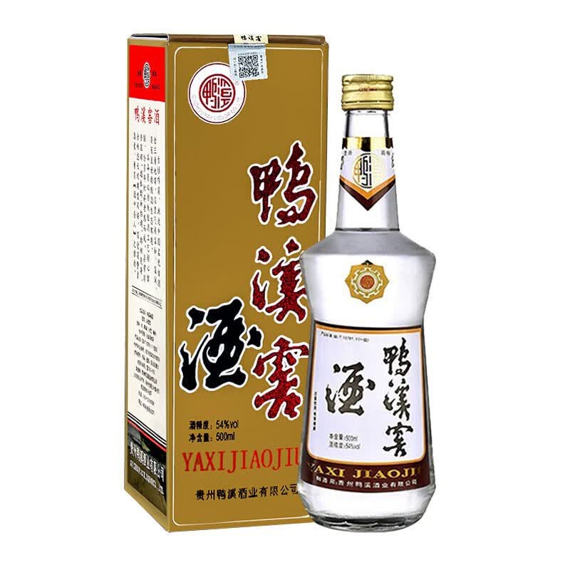 鸭溪窖 复古版 浓香型白酒 54度 500ml 单瓶装 贵州白酒怎么看?