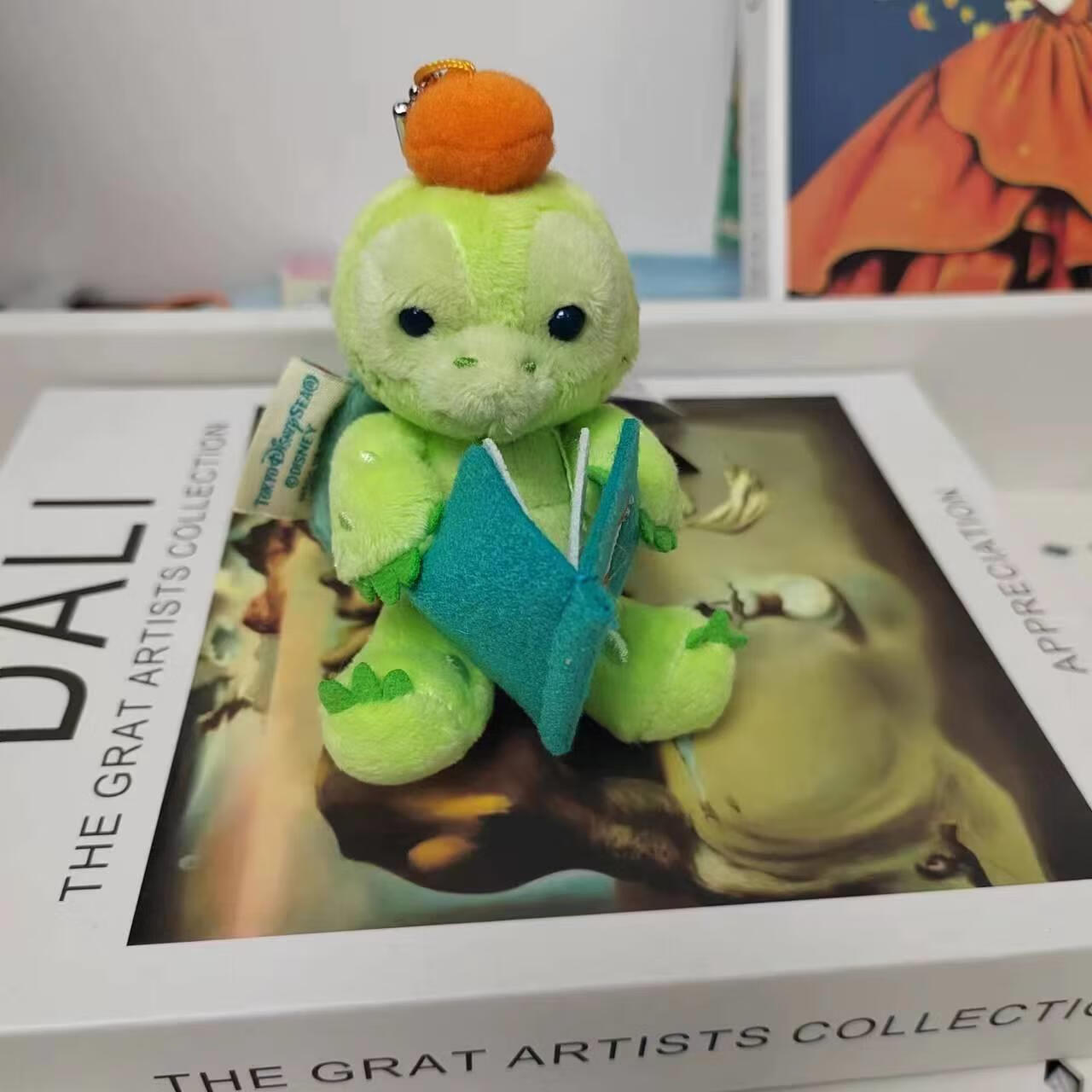 贝儿露露饼饼托尼olu玫玫达菲坐姿读书系列 看书乌龟 迪士尼购物袋 10