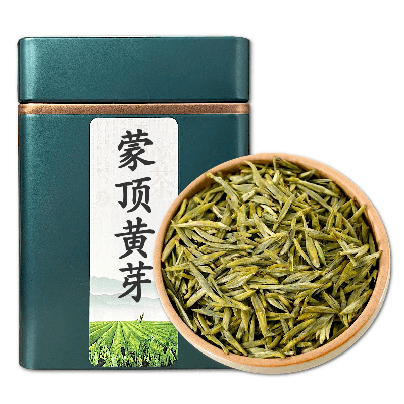 禾尚熙蒙顶黄芽茶叶新茶2023明前茶春茶浓香黄茶四川雅安蒙顶山川茶