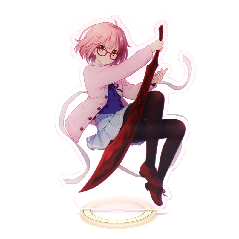 彼方  栗山未来 夹层款双面亚克力摆件摆台 未来血刀(双面都有保护膜)