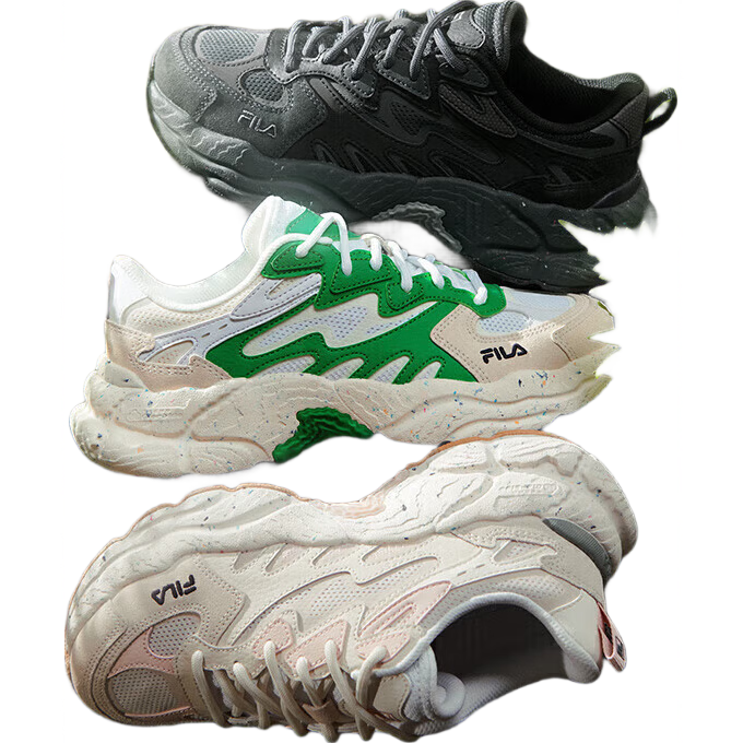 FILA 斐乐官方蕨草鞋FERN女鞋运动鞋2025春夏户外老爹鞋厚底休闲鞋