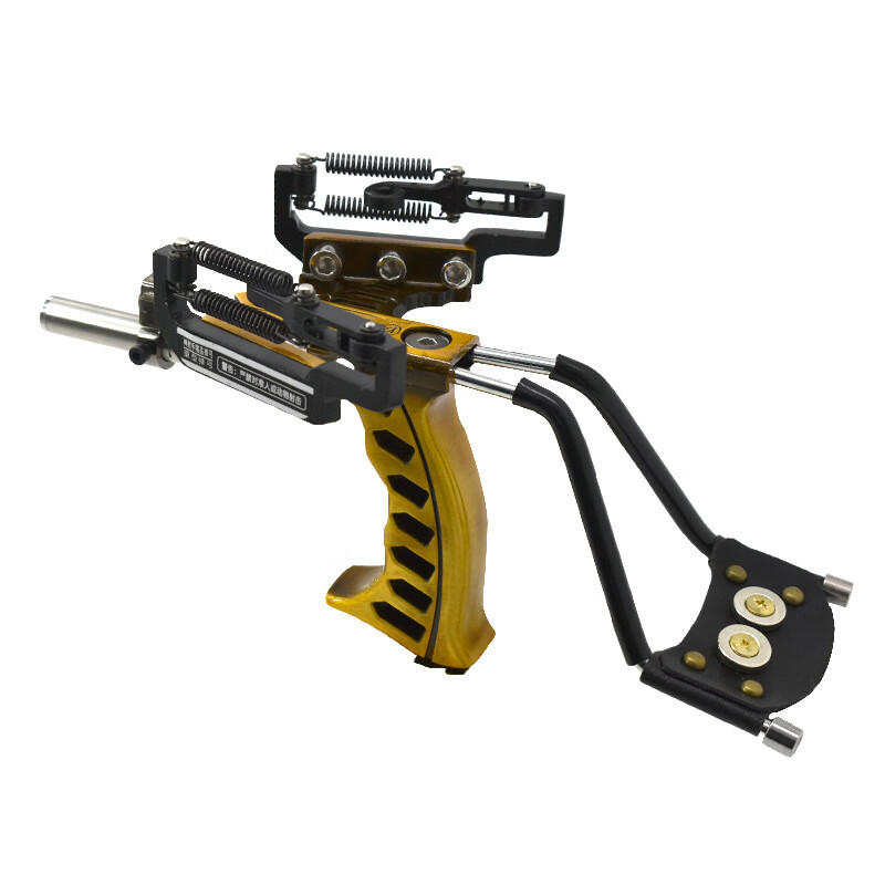 oein教官不锈钢强力弹弓传统高精准弹弓 金色