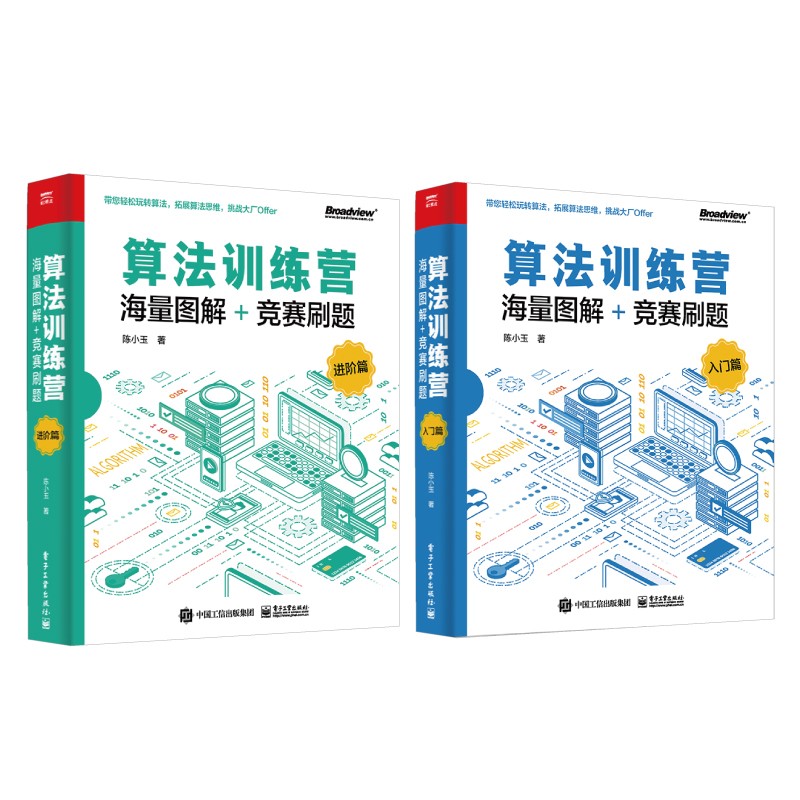 算法训练营从入门到进阶（两册）