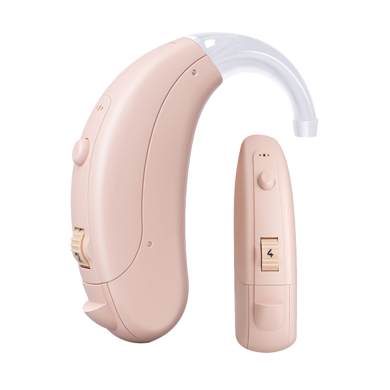 可孚 智能耳背式助听器老年人8通道耳背耳聋无线隐形老人耳机 【en660