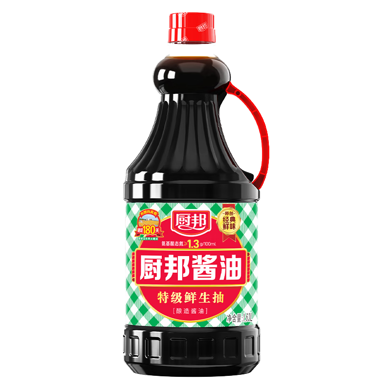 厨邦 特级鲜生抽 1.63L