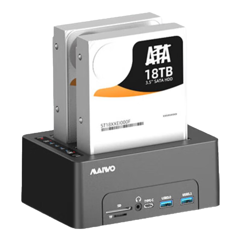 ���֣�MAIWO�� �ƶ�Ӳ�̵��� USB3.0���ö�ȡ�� 2.5/3.5Ӣ��SATA����˫�̿������ʼǱ�̨ʽ������е��̬Ӳ�̵��� ����Ʒ��˫��λ������+��չ�� K3082P 249Ԫ