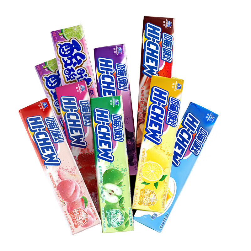 森永 嗨啾水果软糖   日本进口糖果9种口味喜糖  生日礼物送女友伴手礼喜糖 水蜜桃味