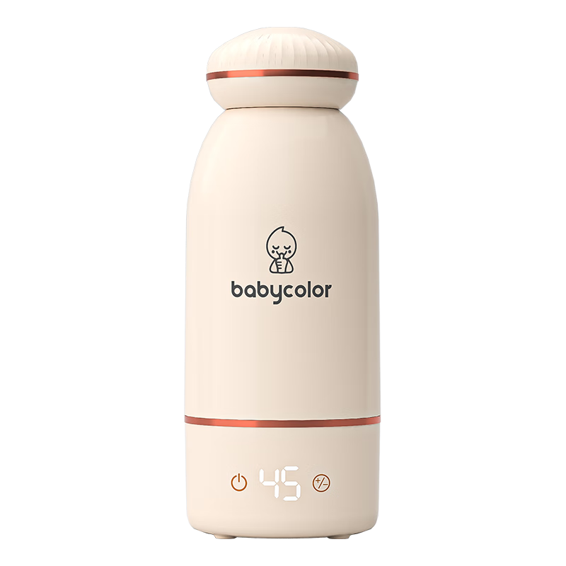 百亿补贴:Baby Color无线便携式恒温壶婴儿调奶器儿童保温杯冲奶恒温水杯外出泡奶神器 【支持快充】高续航速热款500mL198.89元