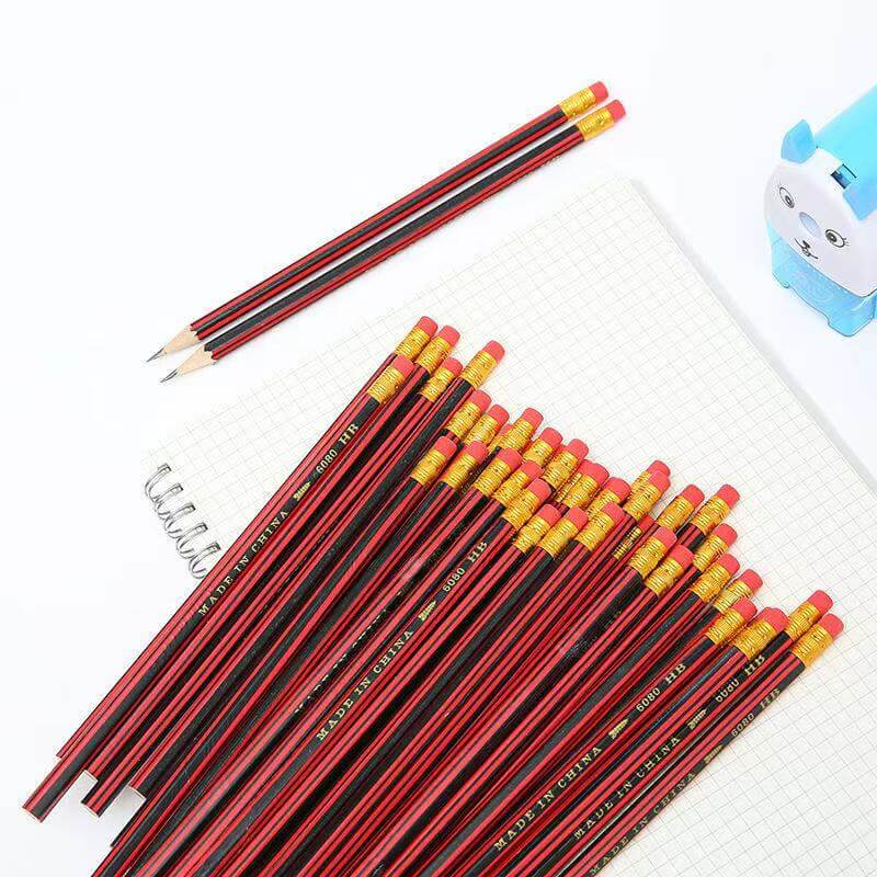 【精选】30支铅笔套装小学生铅笔儿童六角杆铅笔幼儿HB铅笔学习用品 30支铅笔 HB铅笔