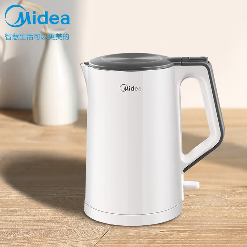 美的（Midea） 电水壶烧水壶电热水壶家用大容量无缝内胆双重防烫烧水电热水瓶壶养生开水壶智能 简约时尚款高性价比高么？