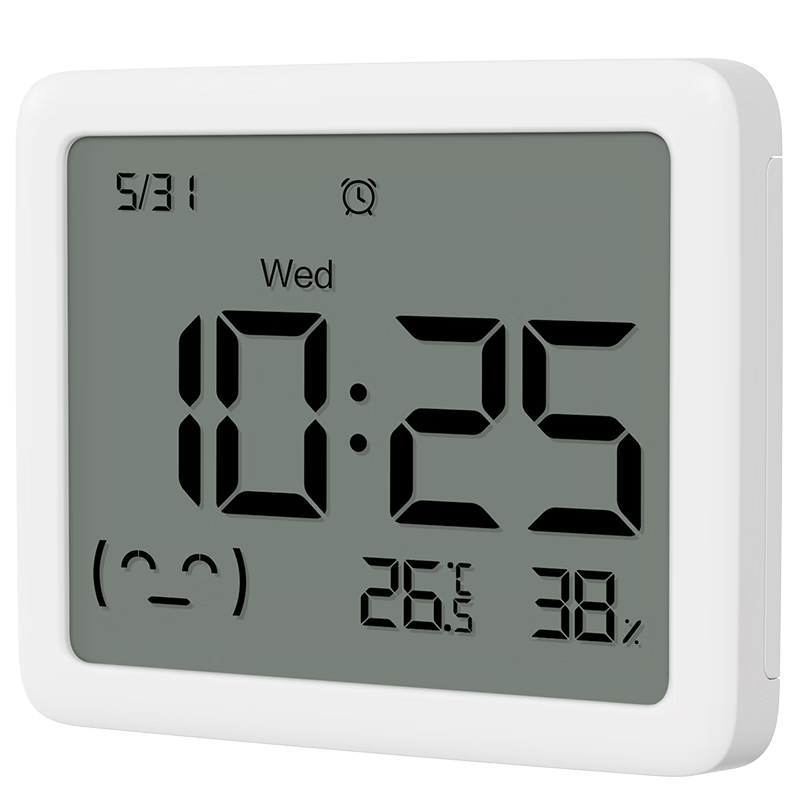 秒秒测温湿度计 智能闹钟 温度计室内婴儿房 蓝牙APP互联时间日期显示