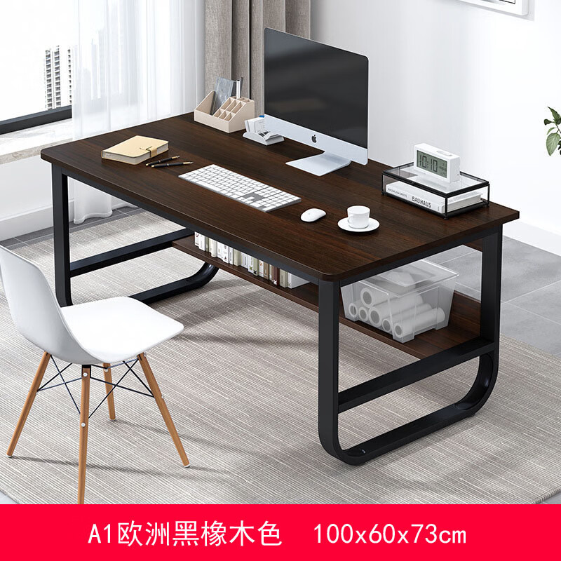 简易多功能电脑桌台式电脑桌写字桌简约多功能办公桌简易家用卧l a1