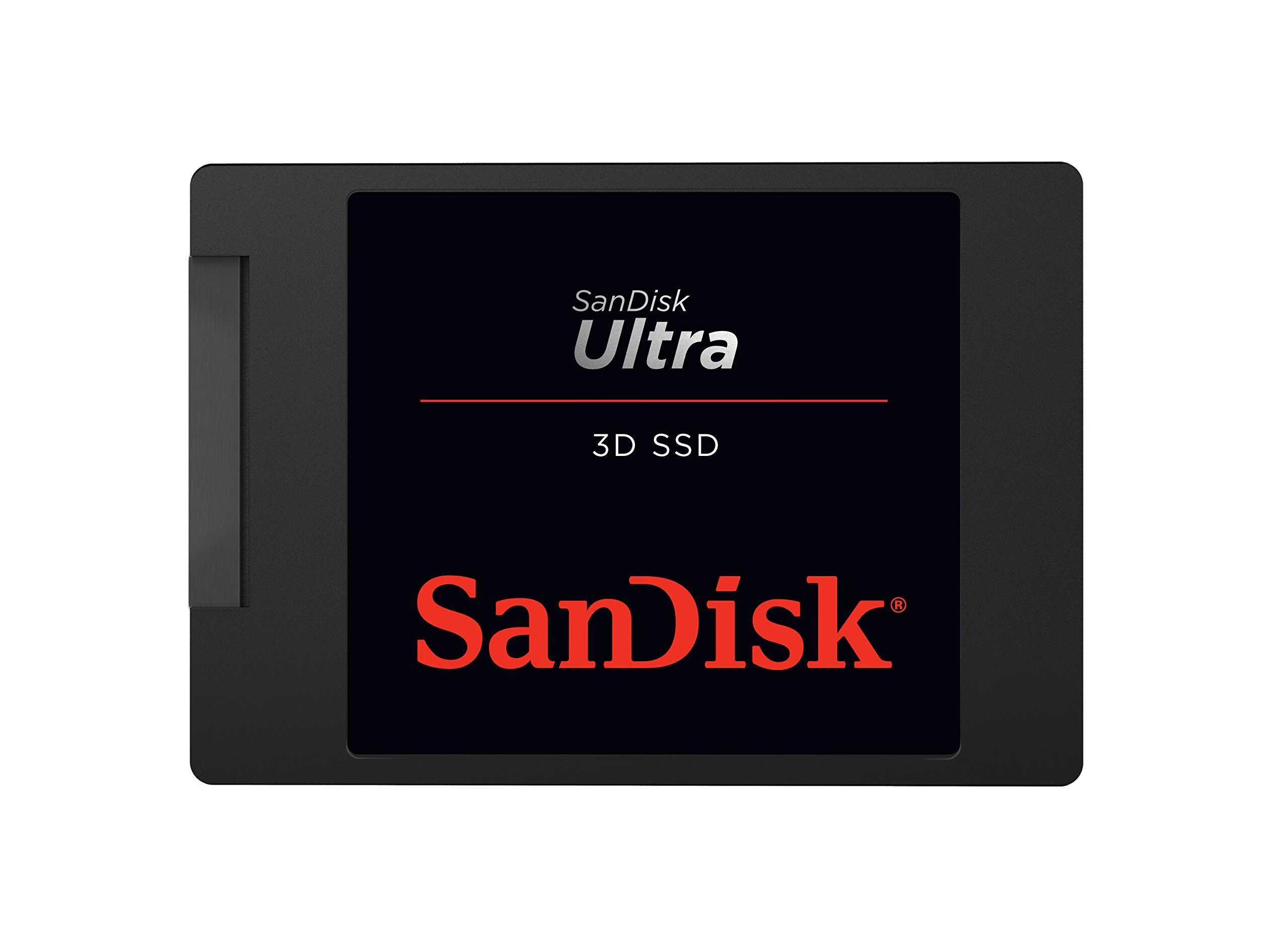SanDisk Ultra SSD 内置固态硬盘 3D NAND闪存技术 1TB大容量 SATA3.0 6Gb/s接口 2.5英寸/7毫米