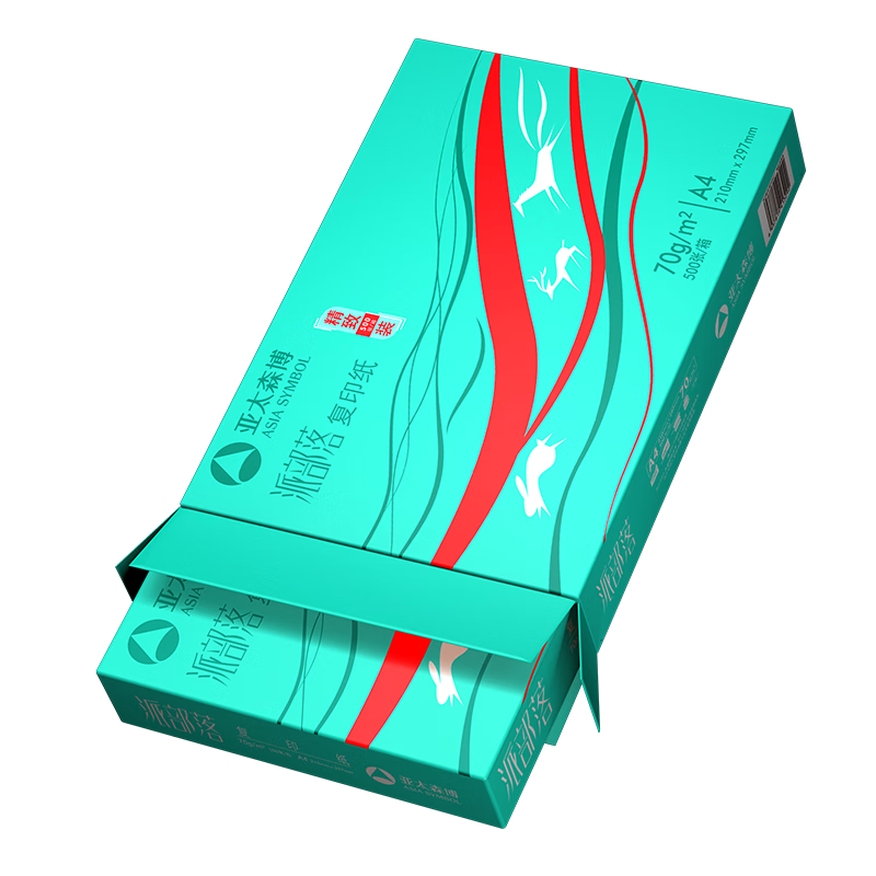 ��̫ɭ���ɲ���A4��ӡֽ 70g����װ 500�Ÿ�ӡֽ ˳������ֽ ˫���ӡ��ҵ ���Լ۱Ȳݸ�ֽ����������� 17.9Ԫ