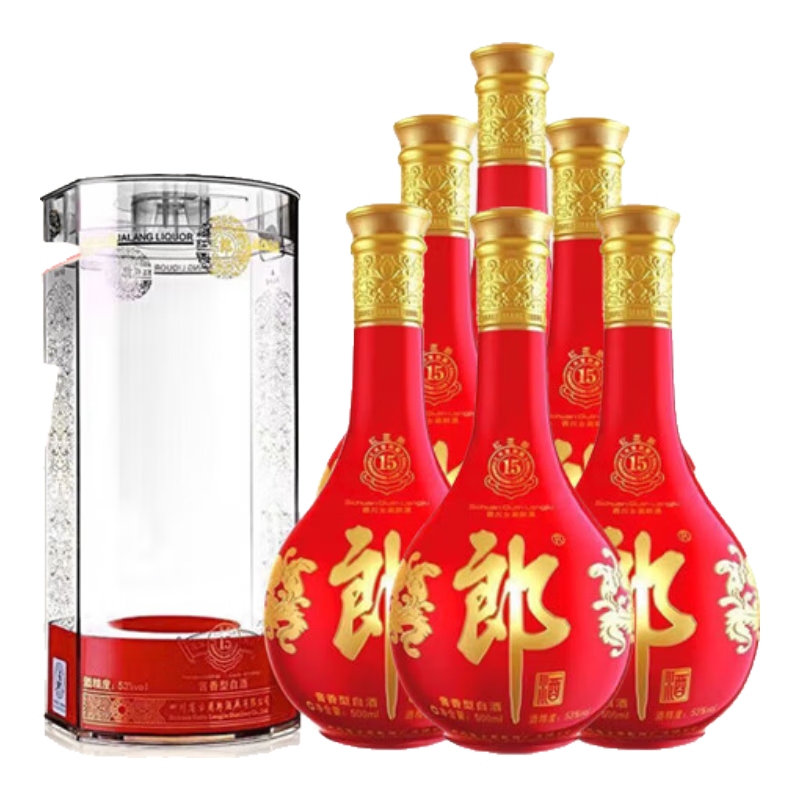 ���ڲ������ɾ� �컨�ɾ� ��ʮ�� 53�� ������ 500ml 6ƿ