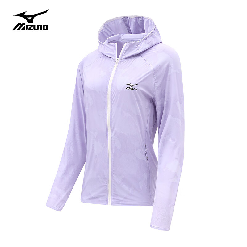 美津浓(mizuno)防晒衣男女款冰丝钓鱼服防晒服皮肤衣户外轻薄夹克