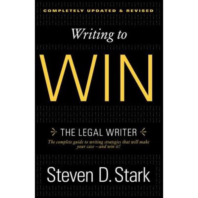 预订 Writing to Win: The Legal Writer