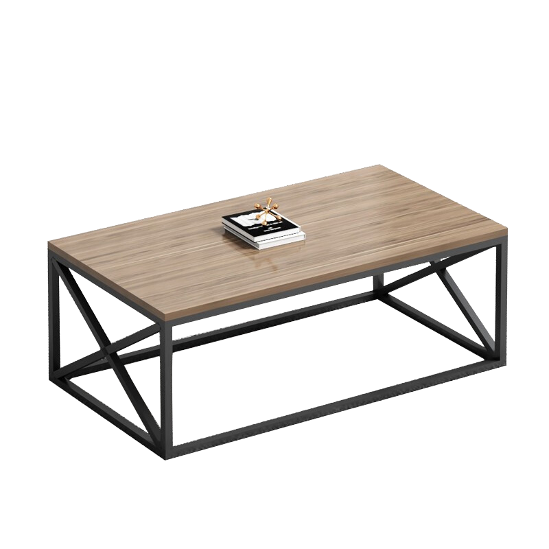 锡田家具 办公沙发茶几组合简约现代小型商务接待会客沙发大堂休息区沙发 定制皮料一块