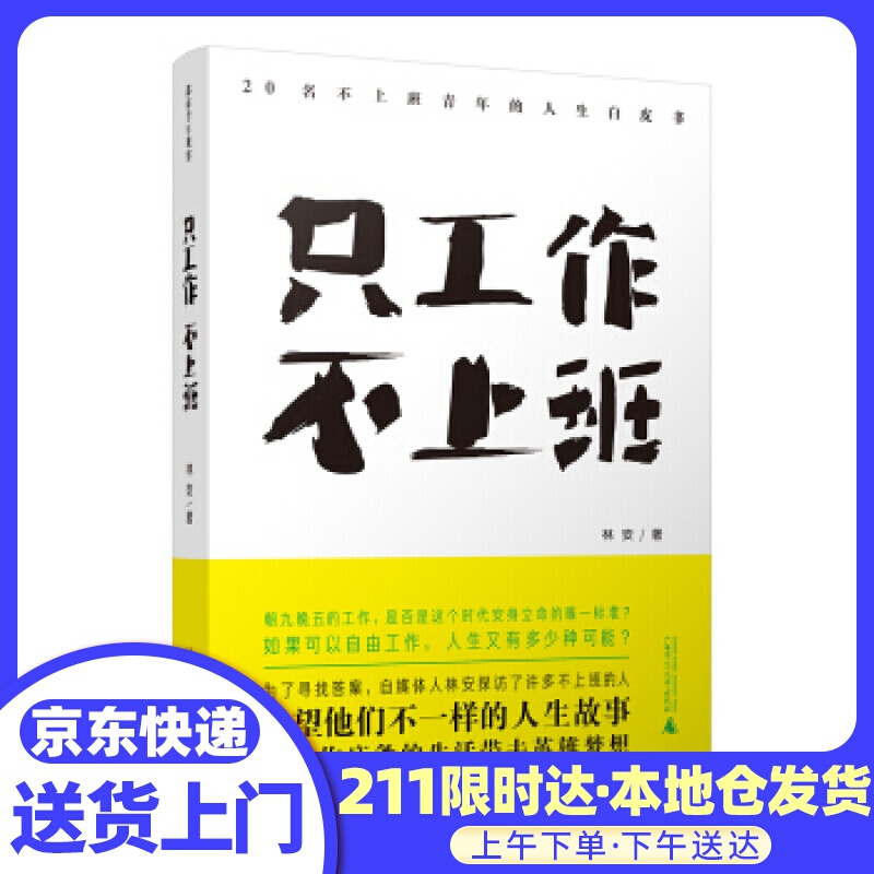 只工作，不上班：20名不上班青年的人生白皮书 林安 著 广西师范大学出版社