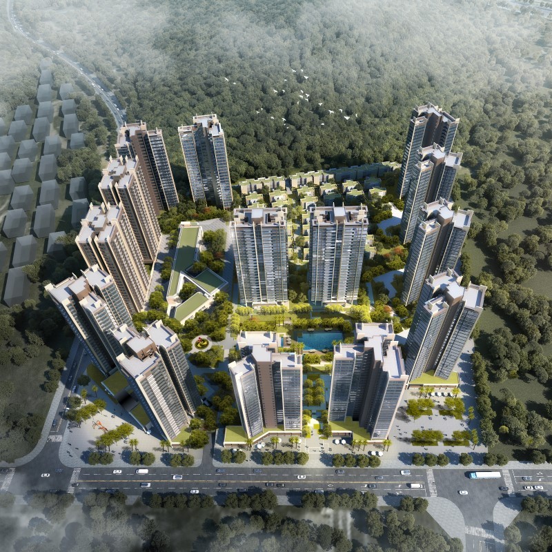 【鸿荣源熙园山院】东莞凤岗新房 开盘在即 主力户型83-127㎡瞰山洋房