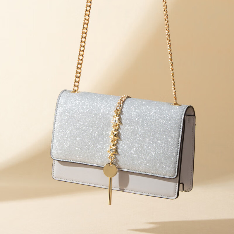 cnck女包星空包包女单肩包新款轻奢链条包小众百搭斜挎单肩小方包