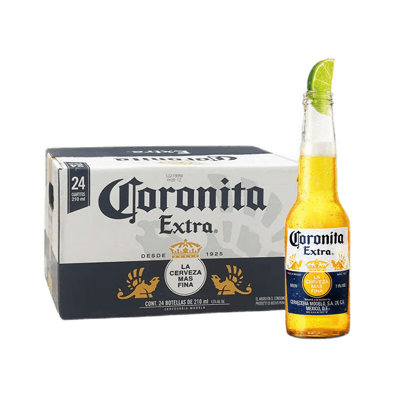 科罗娜啤酒 墨西哥原瓶原装进口精酿啤酒 Corona 210mL 24瓶 26年5月24日到期