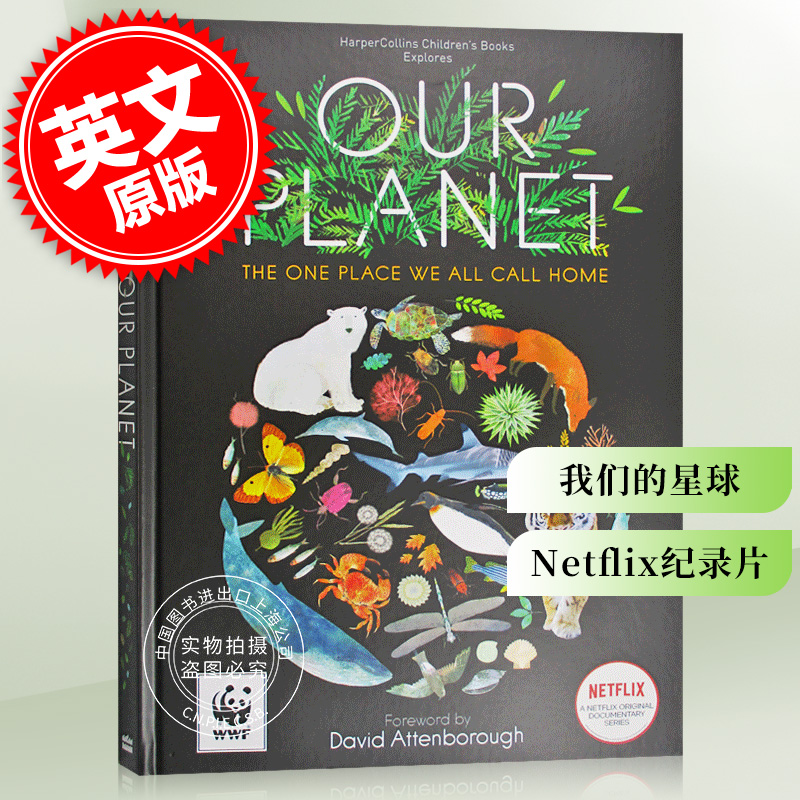 现货 我们的星球 儿童版 英文原版 our planet 儿童科普百科 宇宙知识