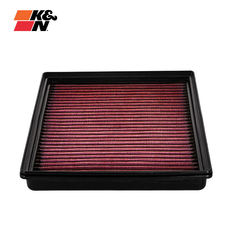 K&N高流量空气滤芯滤清器格适用宝马1系/2系/3系/4宝马空滤33-20990