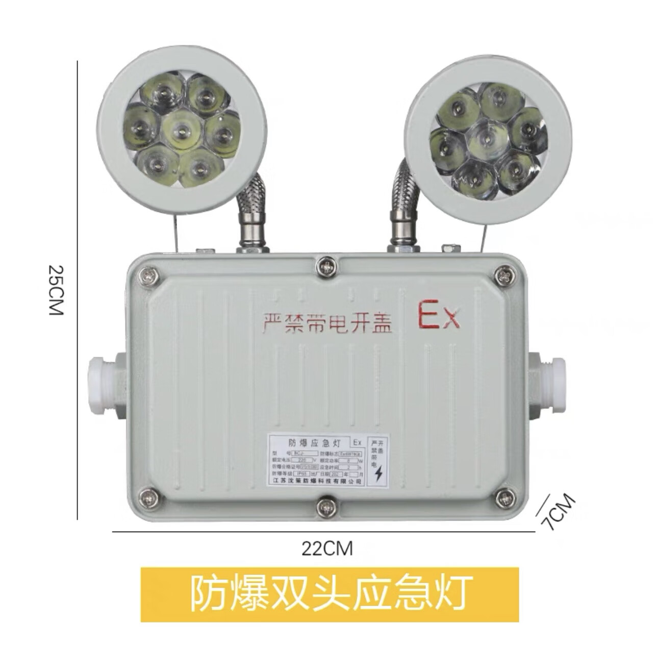 献瑜防爆应急灯led防爆安全出口消防疏散指示灯加油站防爆低压应急灯 